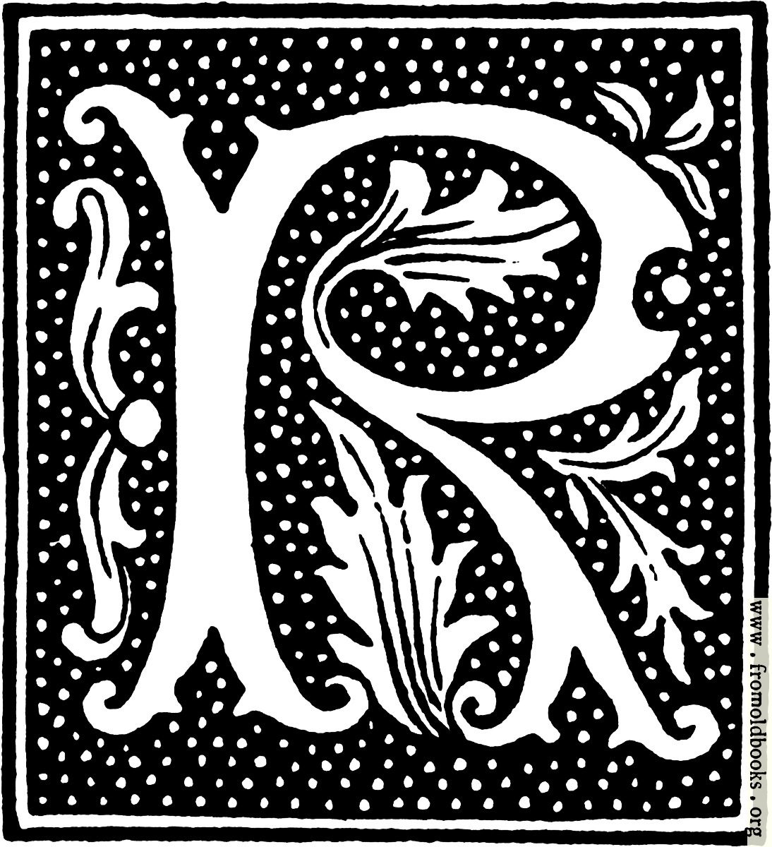 illuminated R