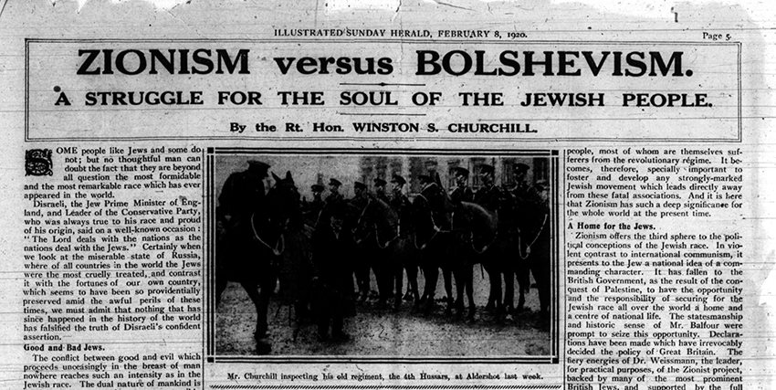 Zionism versus Bolshevism